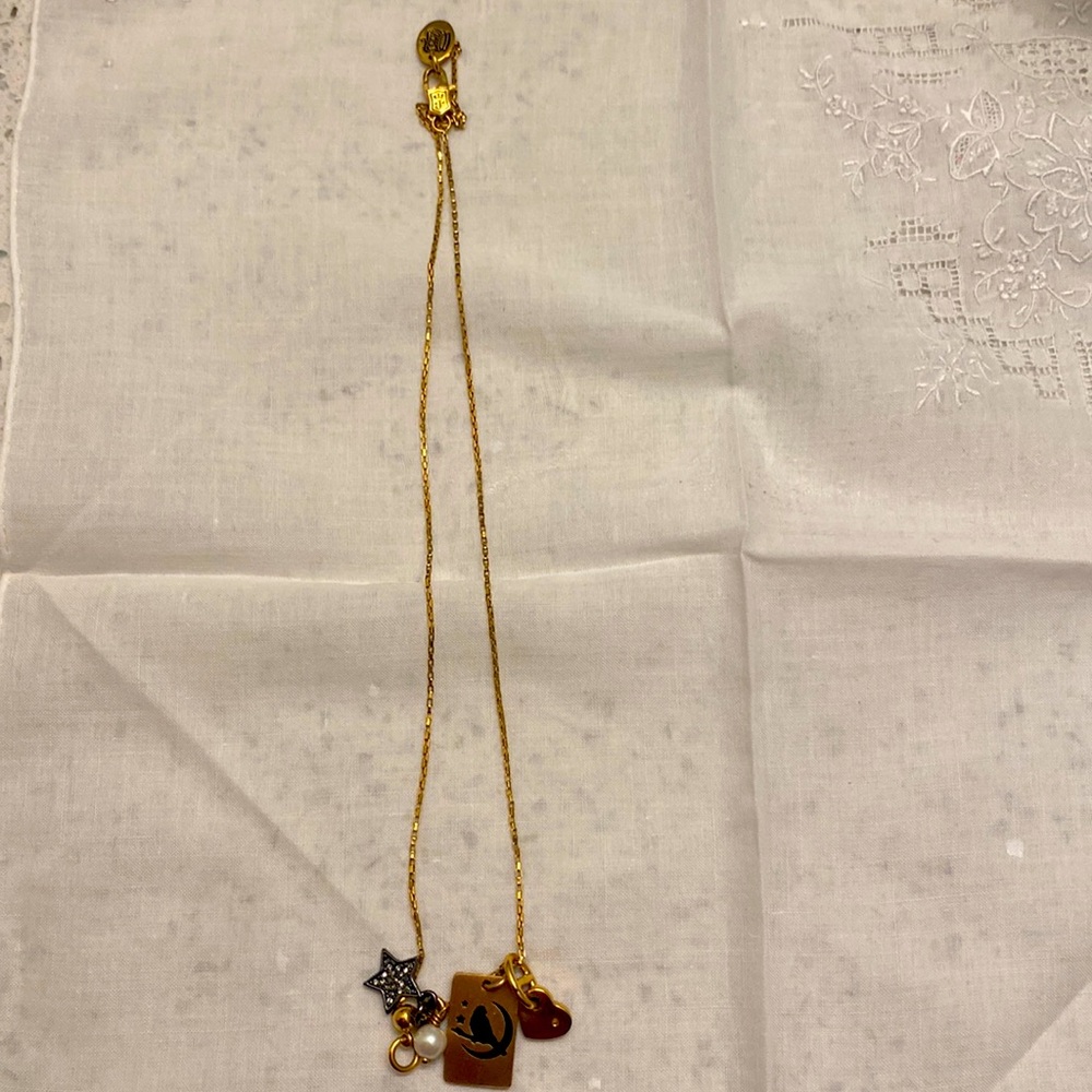 Juicy Couture Gold Necklace with Charms